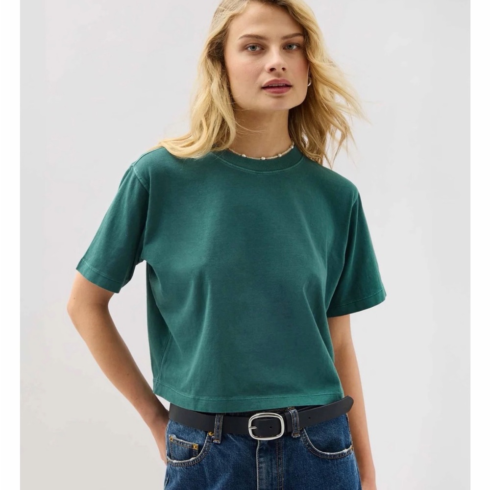 RicherPoor Relaxed Cropped Tee